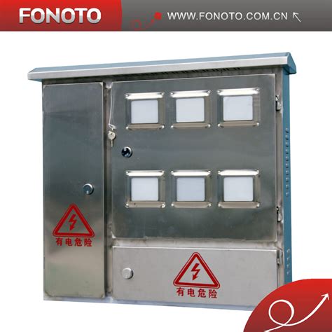 meter box metal|stainless steel electric meter box.